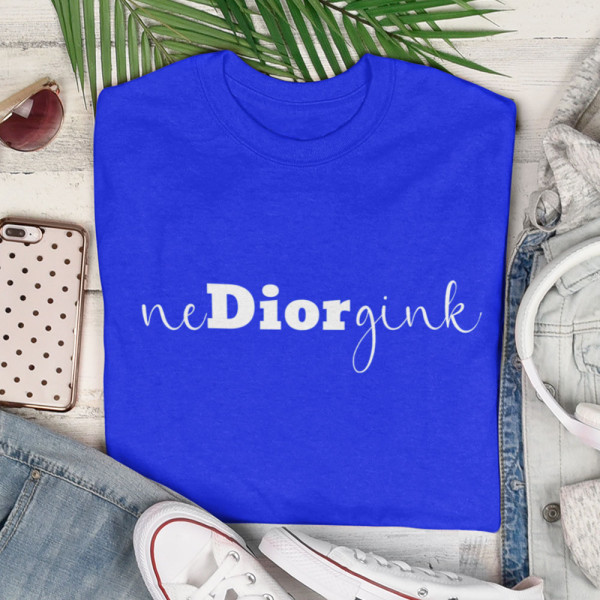 Moteriški marškinėliai "Nediorgink"