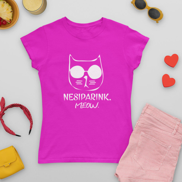 Moteriški marškinėliai "Nesiparink"