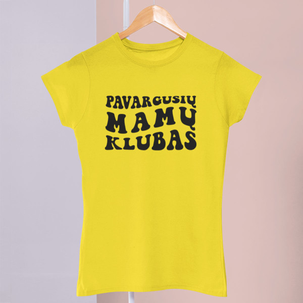 Moteriški marškinėliai "Pavargusių mamų klubas"