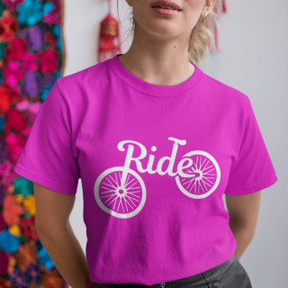 Moteriški marškinėliai "Ride"