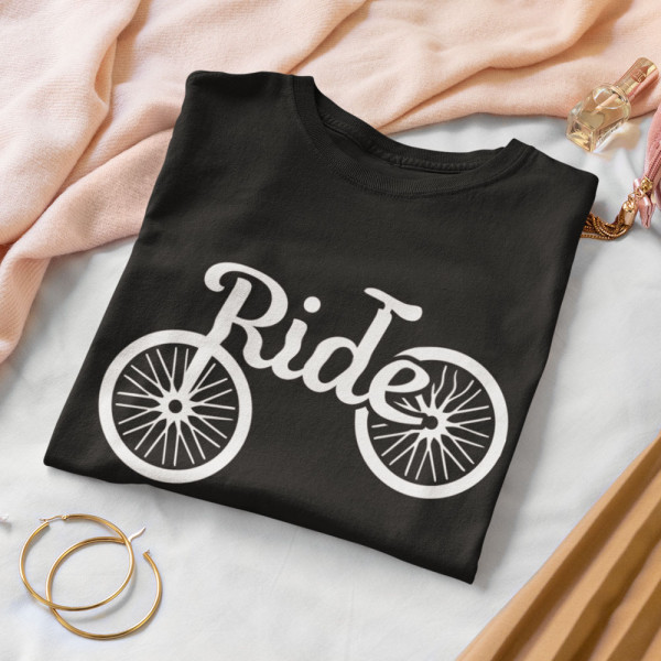 Moteriški marškinėliai "Ride"