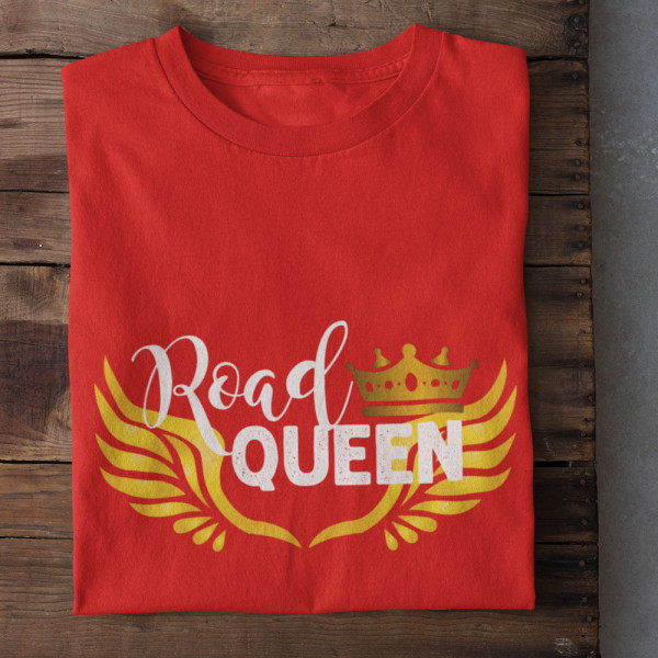 Moteriški marškinėliai "Road Queen" Moteriški marškinėliai "Road Queen"