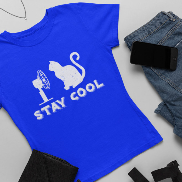 Moteriški marškinėliai "Stay cool"