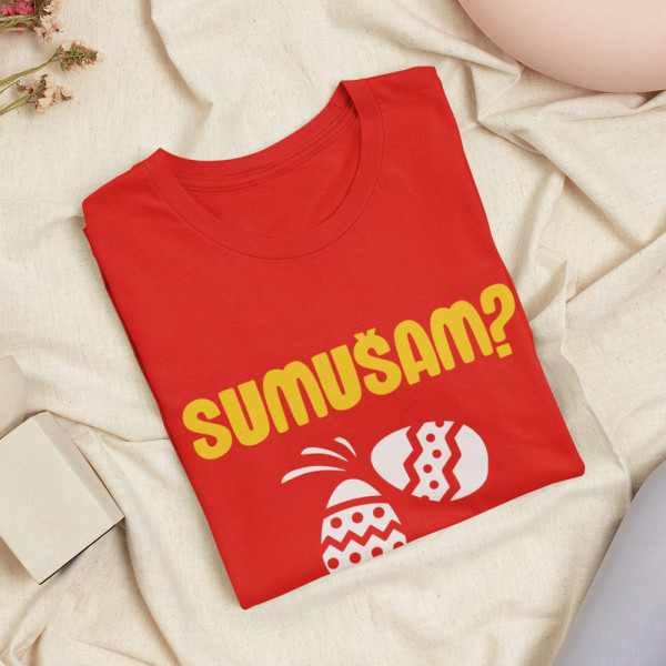 Moteriški marškinėliai "Sumušam?"