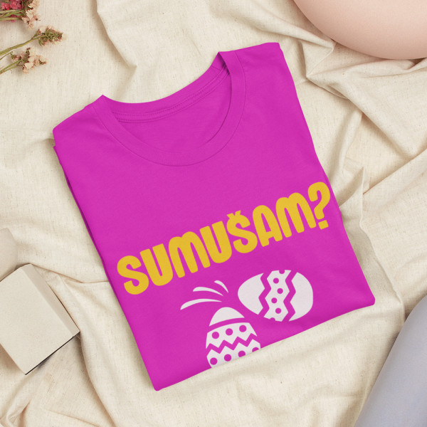 Moteriški marškinėliai "Sumušam?"