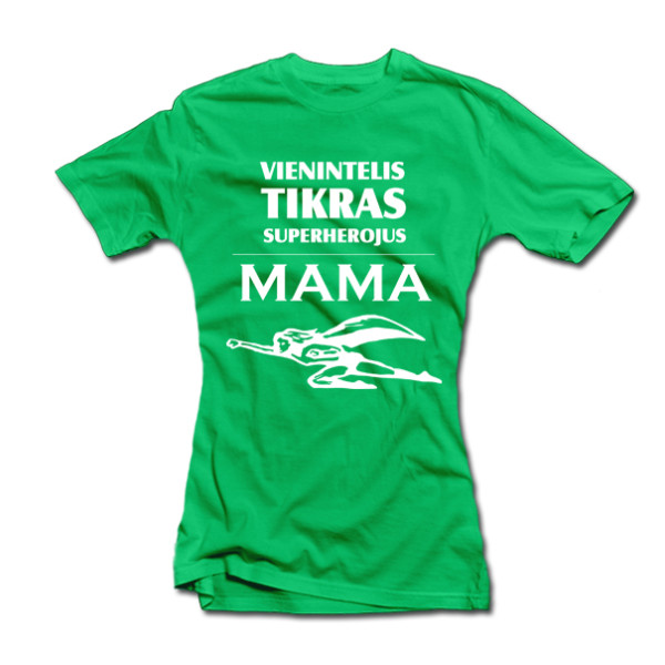 Moteriški marškinėliai "Superherojus-Mama" Moteriški marškinėliai "Superherojus-Mama"