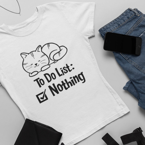 Moteriški marškinėliai "The list"