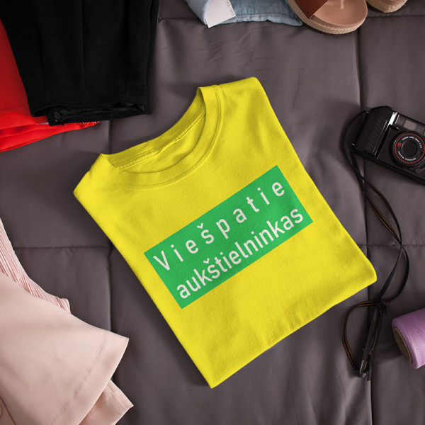 Moteriški marškinėliai „Viešpatie aukštielninkas!“