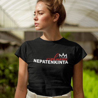 Moteriški marškinėliai "Viskuom nepatenkinta"
