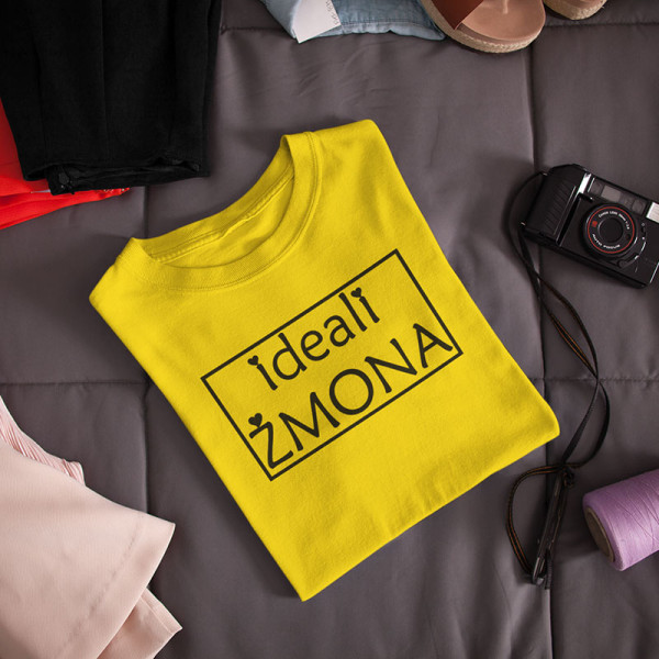 Moteriški marškinėliai „Ideali žmona“