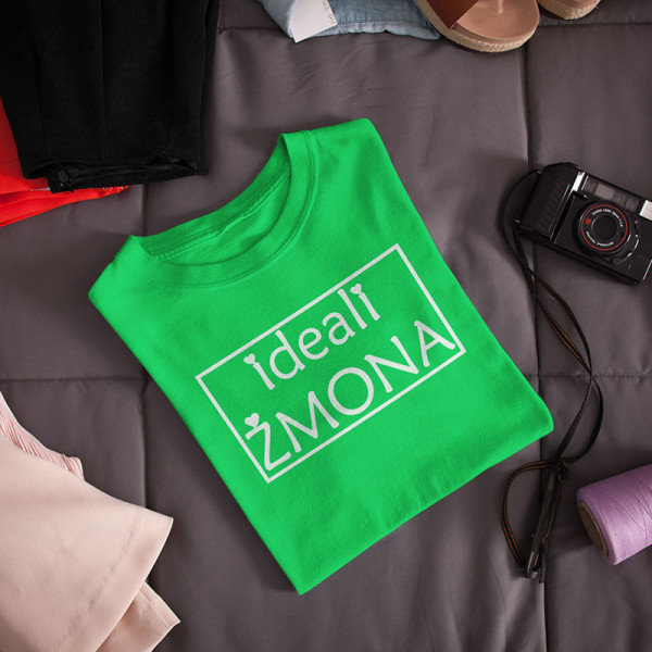 Moteriški marškinėliai „Ideali žmona“