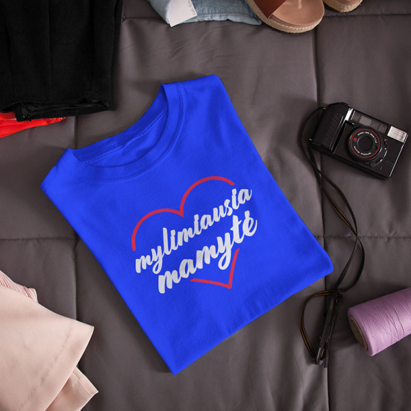 Moteriški marškinėliai „Mylimiausia mamytė“