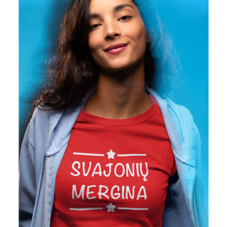 Moteriški marškinėliai "Svajonių mergina"