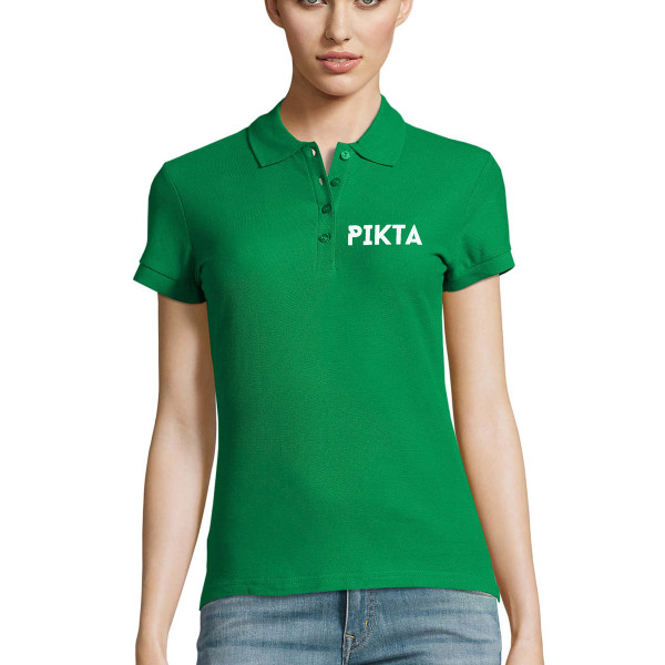 Moteriški Polo marškinėliai "PIKTA" Moteriški Polo marškinėliai "PIKTA"
