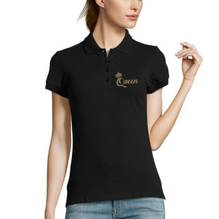 Moteriški Polo marškinėliai "Queen"