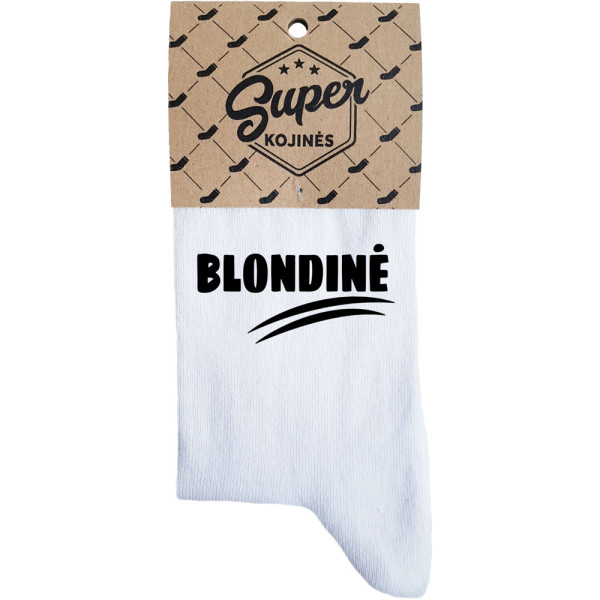Moteriškos kojinės "Blondinė" Moteriškos kojinės "Blondinė"