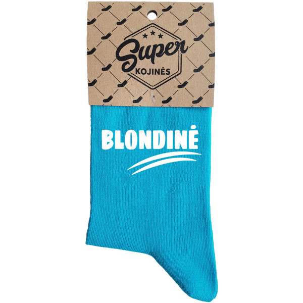 Moteriškos kojinės "Blondinė" Moteriškos kojinės "Blondinė"