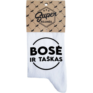 Moteriškos kojinės "Bosė ir taškas"
