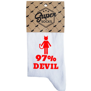 Moteriškos kojinės "Devil"