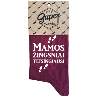 Moteriškos kojinės "Mamos žingsniai"