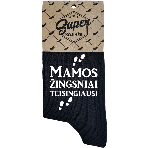 Moteriškos kojinės "Mamos žingsniai" Moteriškos kojinės "Mamos žingsniai"