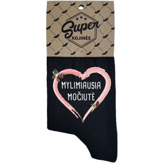Moteriškos kojinės "Mylimiausia močiutė"