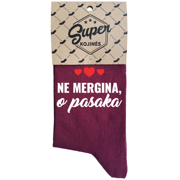 Moteriškos kojinės "Pasakiška mergina" Moteriškos kojinės "Pasakiška mergina"