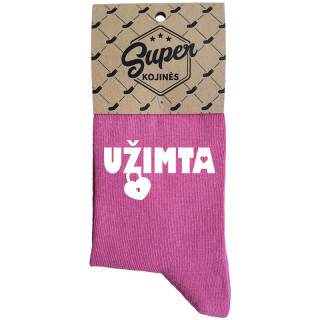 Moteriškos kojinės „Užimta“