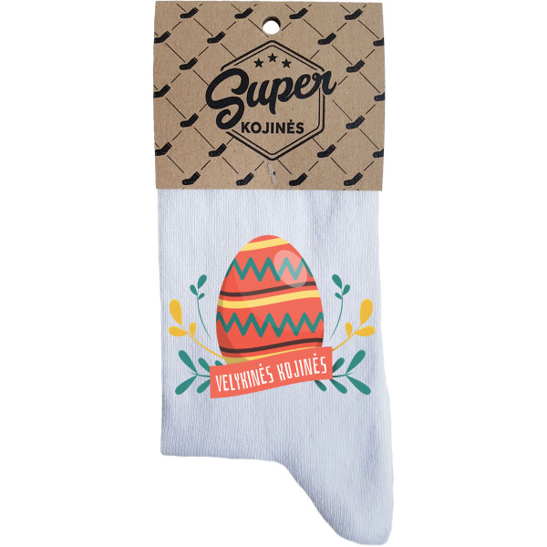 Moteriškos kojinės "Velykinės kojinės"