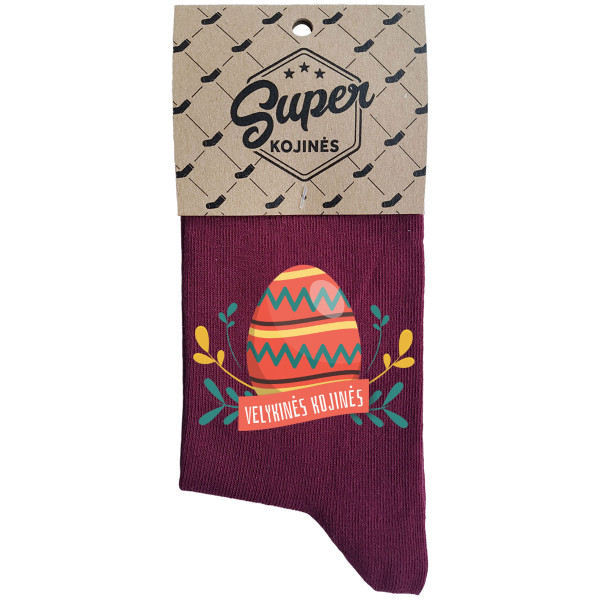 Moteriškos kojinės "Velykinės kojinės"