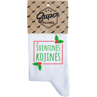 Moteriškos kojinės "Šventinės kojinės"