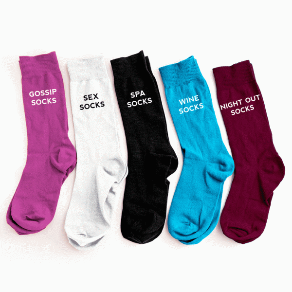 Moteriškų kojinių rinkinys "My hobbies socks" Moteriškų kojinių rinkinys "My hobbies socks"