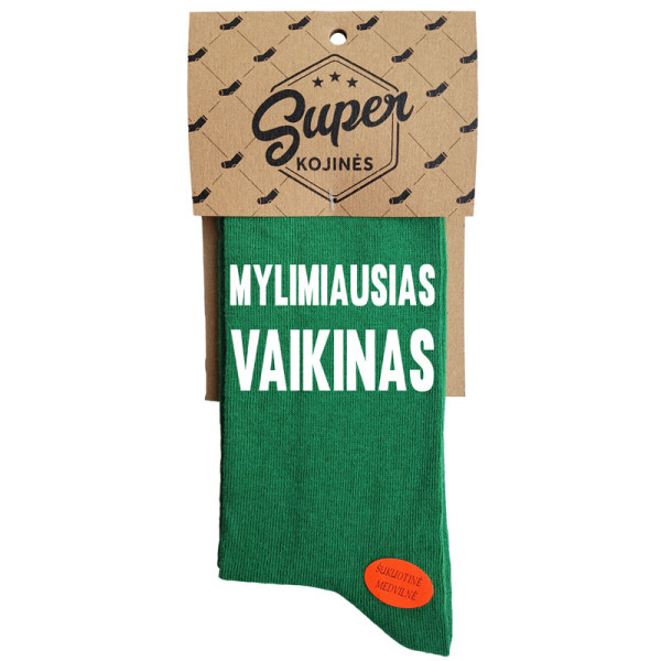 Kojinės "Mylimiausias vaikinas" Kojinės "Mylimiausias vaikinas"