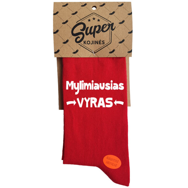Kojinės "Mylimiausias vyras" Kojinės "Mylimiausias vyras"
