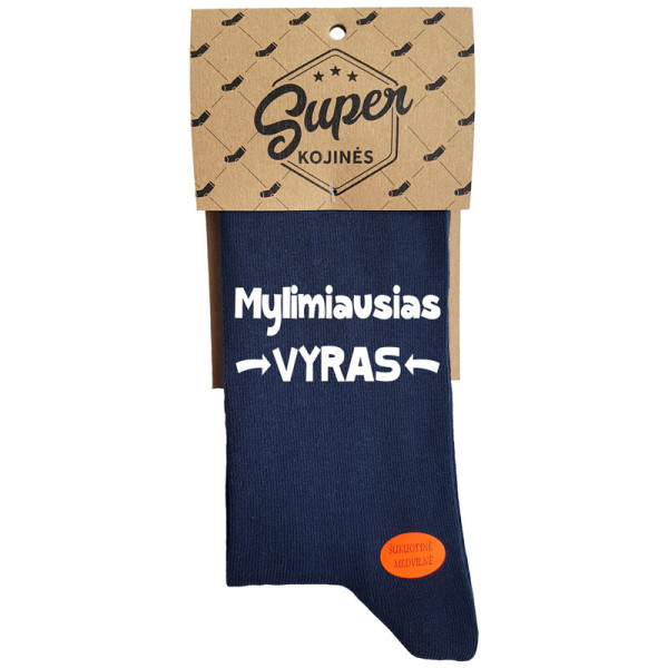 Kojinės "Mylimiausias vyras" Kojinės "Mylimiausias vyras"