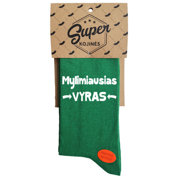 Kojinės "Mylimiausias vyras" Kojinės "Mylimiausias vyras"