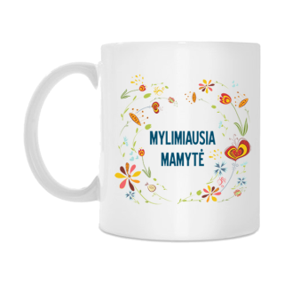 Puodelis "Mylimiausia mamytė"