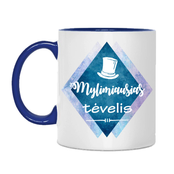 Puodelis "Mylimiausias tėvelis Puodelis "Mylimiausias tėvelis