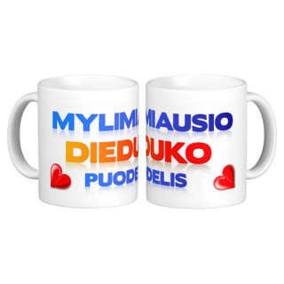 Mylimiausio Dieduko puodelis