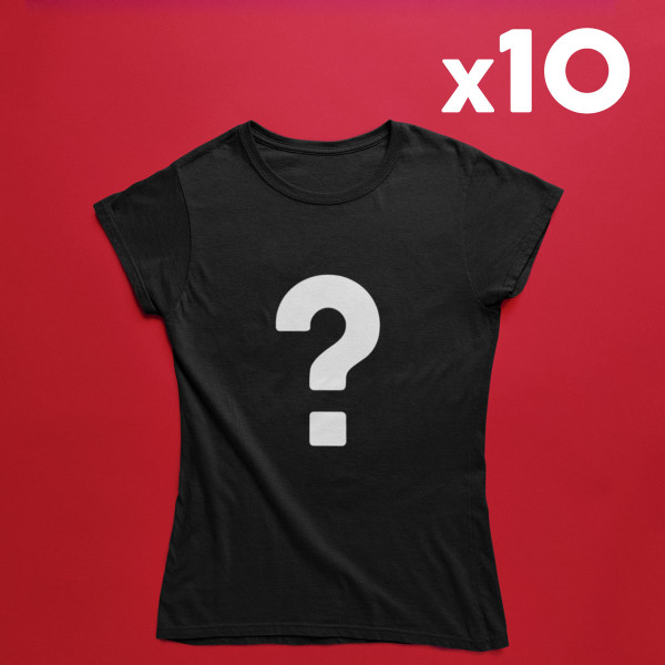 Mystery Box - MOTERIŠKI MARŠKINĖLIAI - 10 vienetų (vertė 150€) Mystery Box - MOTERIŠKI MARŠKINĖLIAI - 10 vienetų (vertė 150€)