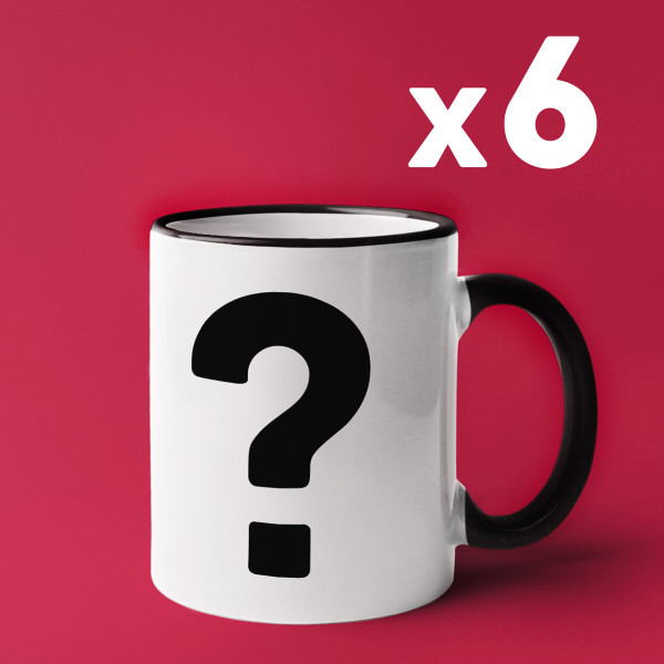 Mystery Box - PUODELIAI SU SPALVOTU KRAŠTELIU - 6 vienetai (vertė 55€) Mystery Box - PUODELIAI SU SPALVOTU KRAŠTELIU - 6 vienetai (vertė 55€)