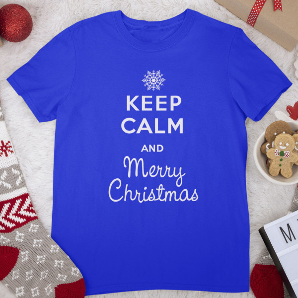 Marškinėliai "Keep calm Merry Christmas" Marškinėliai "Keep calm Merry Christmas"