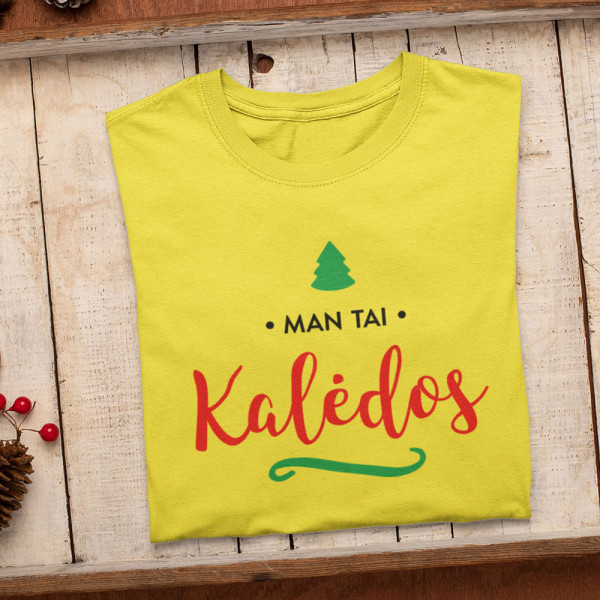 Vaikiški marškinėliai "Man tai Kalėdos" Vaikiški marškinėliai "Man tai Kalėdos"