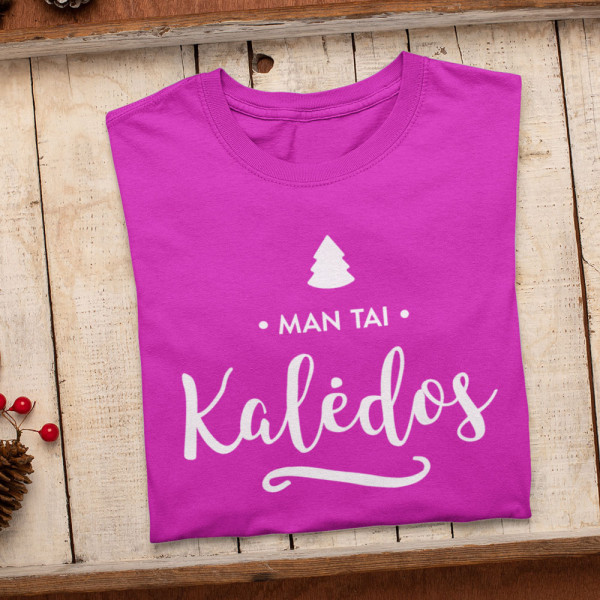 Vaikiški marškinėliai "Man tai Kalėdos" Vaikiški marškinėliai "Man tai Kalėdos"