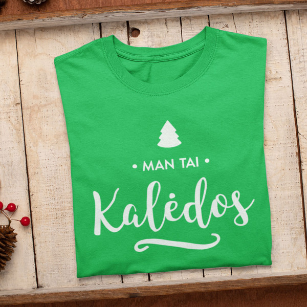 Vaikiški marškinėliai "Man tai Kalėdos" Vaikiški marškinėliai "Man tai Kalėdos"
