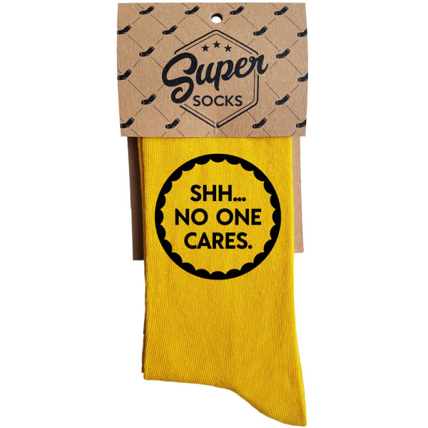 Kojinės "No one cares" Kojinės "No one cares"