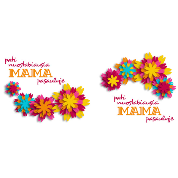 Puodelis "Nuostabiausia mama" Puodelis "Nuostabiausia mama"