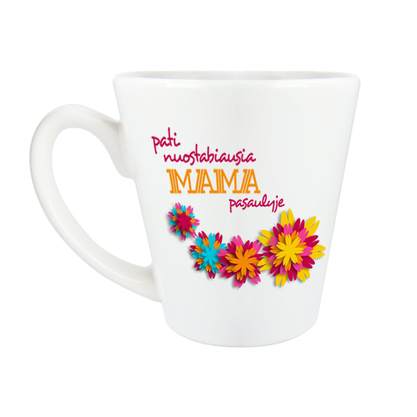 Puodelis "Nuostabiausia mama" Puodelis "Nuostabiausia mama"