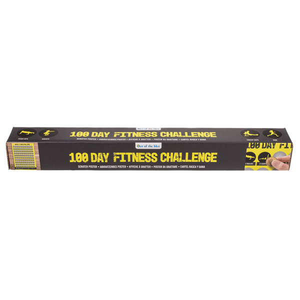 Nutrinamas plakatas "100 days of fitness" Nutrinamas plakatas "100 days of fitness"