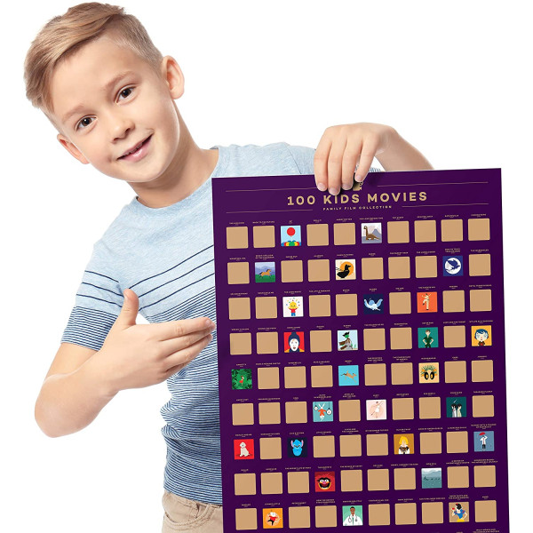 Nutrinamas plakatas EnnoVatti "Filmų vaikams TOP 100"